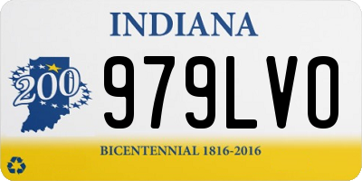 IN license plate 979LVO