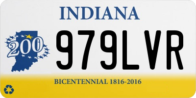 IN license plate 979LVR