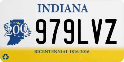 IN license plate 979LVZ