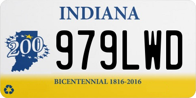 IN license plate 979LWD