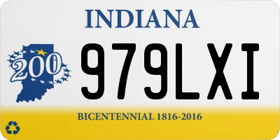 IN license plate 979LXI