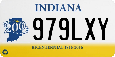 IN license plate 979LXY