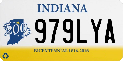 IN license plate 979LYA