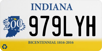 IN license plate 979LYH