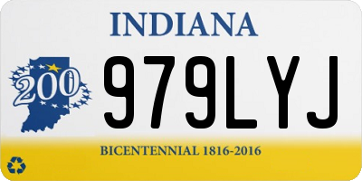 IN license plate 979LYJ