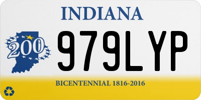IN license plate 979LYP