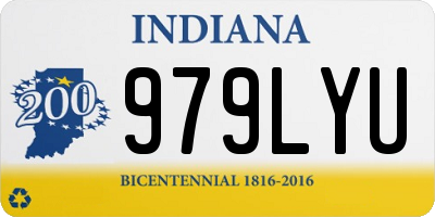 IN license plate 979LYU