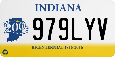 IN license plate 979LYV