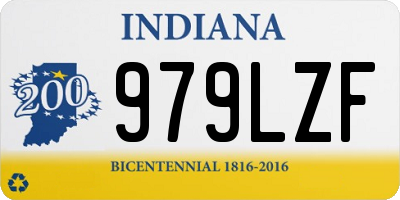 IN license plate 979LZF