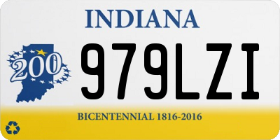 IN license plate 979LZI