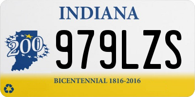 IN license plate 979LZS