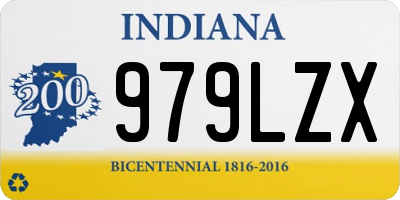 IN license plate 979LZX