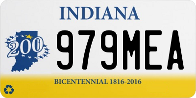 IN license plate 979MEA
