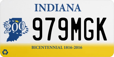IN license plate 979MGK