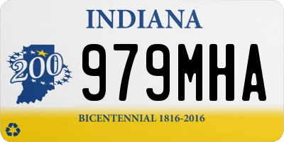 IN license plate 979MHA
