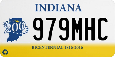 IN license plate 979MHC