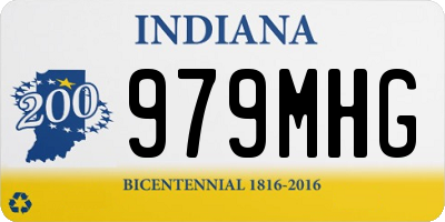 IN license plate 979MHG
