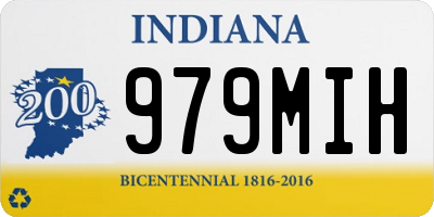 IN license plate 979MIH