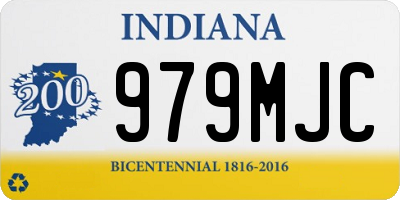 IN license plate 979MJC