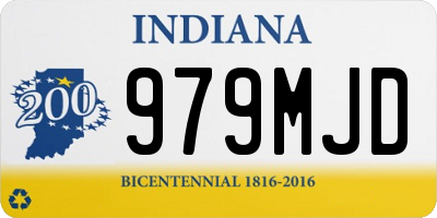 IN license plate 979MJD