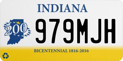 IN license plate 979MJH