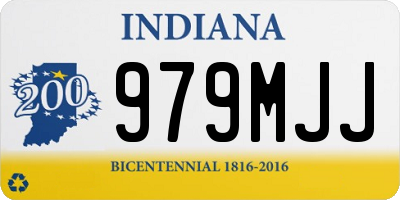 IN license plate 979MJJ