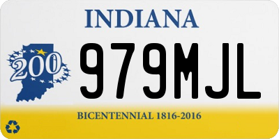 IN license plate 979MJL