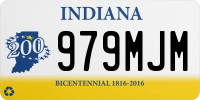 IN license plate 979MJM
