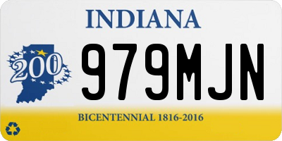 IN license plate 979MJN