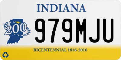 IN license plate 979MJU