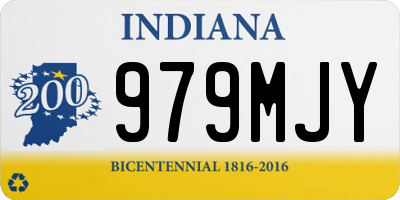 IN license plate 979MJY