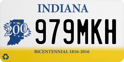 IN license plate 979MKH