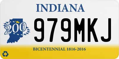 IN license plate 979MKJ