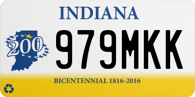 IN license plate 979MKK