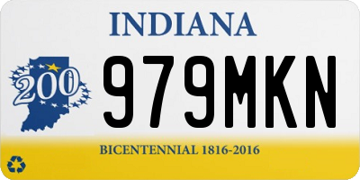 IN license plate 979MKN
