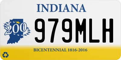 IN license plate 979MLH