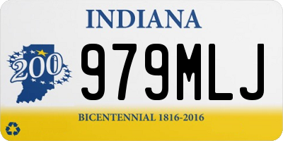 IN license plate 979MLJ