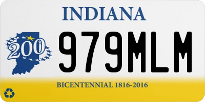 IN license plate 979MLM