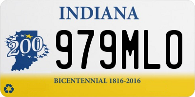IN license plate 979MLO