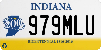 IN license plate 979MLU