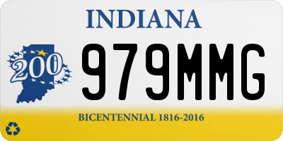 IN license plate 979MMG