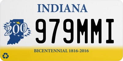 IN license plate 979MMI