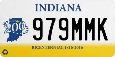 IN license plate 979MMK