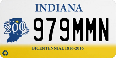 IN license plate 979MMN