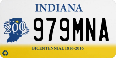 IN license plate 979MNA