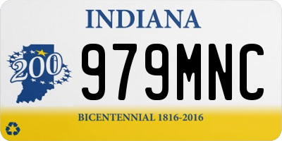 IN license plate 979MNC