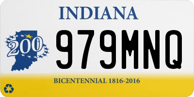 IN license plate 979MNQ