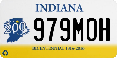 IN license plate 979MOH