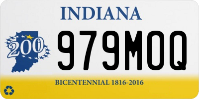 IN license plate 979MOQ