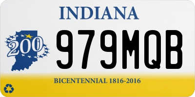 IN license plate 979MQB